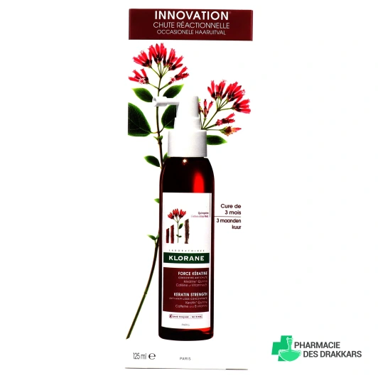 Klorane Force Kératine Concentré Anti-chute 125ml