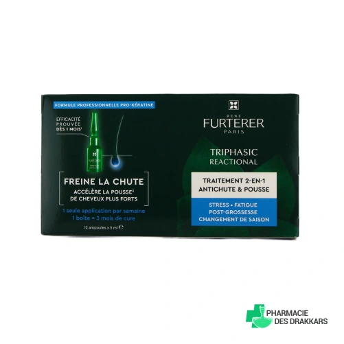 Furterer Triphasic Reactional Rituel Anti Chute Réactionnelle - Vue 360°
