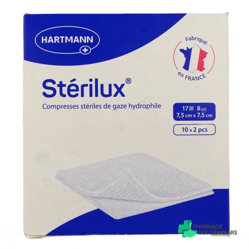 Sterilux ES Compresses Stériles - Vue 360°