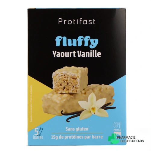 Protifast Barres Fluffy Riches en Protéines - Vue 360°