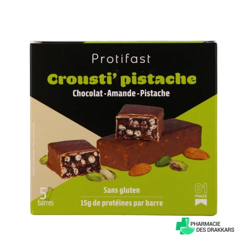 Protifast Hyperprotéiné Barre Crousti - Vue 360°