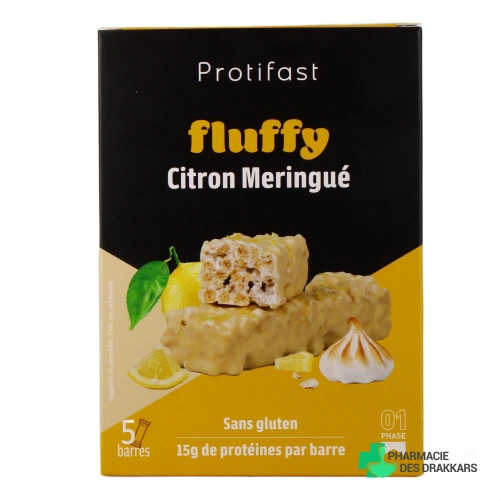 Protifast Barres Fluffy Riches en Protéines - Vue 360°