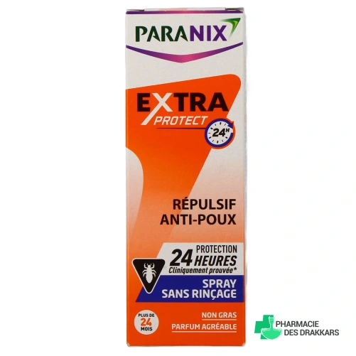 Paranix Spray Répulsif Anti-Poux Sans Rinçage - Vue 360°