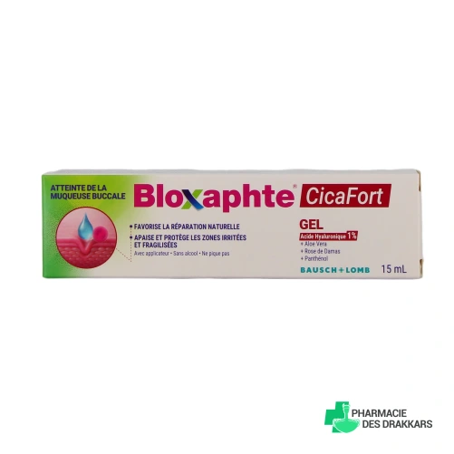 Bloxaphte CicaFort Gel - Vue 360°