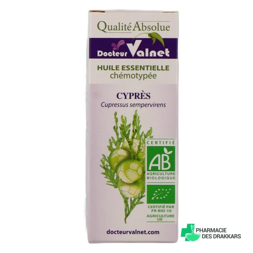 Docteur Valnet Huile Essentielle Cyprès - Vue 360°