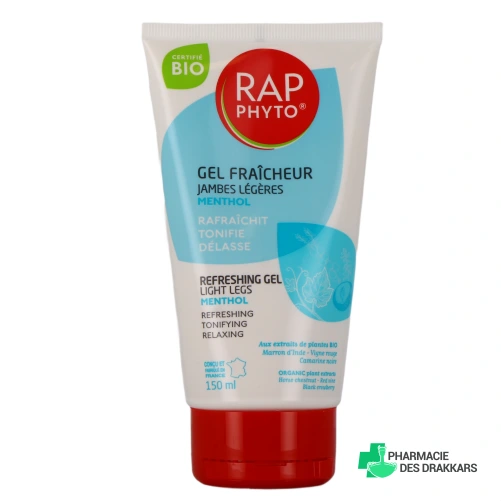 Rap Phyto Gel Fraîcheur Jambes Légères Bio - Vue 360°