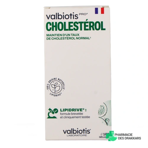 Valbiotis Pro Cholestérol - Vue 360°