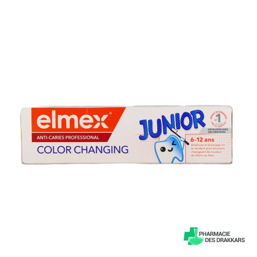 Elmex Dentifrice Junior 6-12 ans - Vue 360°