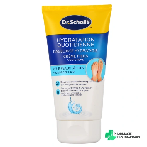 Scholl Crème Pieds Hydratation Renforcée - Vue 360°