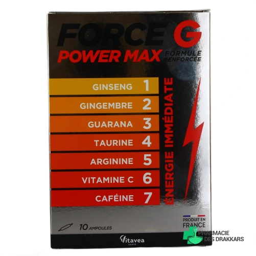 Force G Power Max Formule Renforcée - Vue 360°
