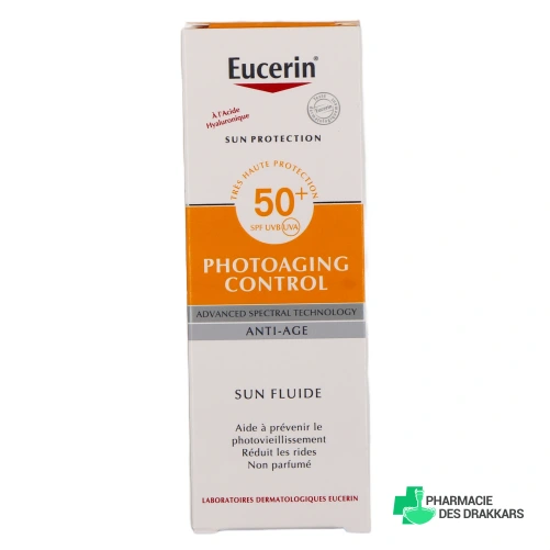 Eucerin Sun Photoaging Control Fluid SPF50 - Vue 360°