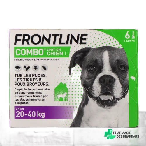 Frontline Combo Chien - Vue 360°