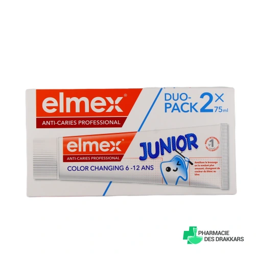 Elmex Dentifrice Junior 6-12 ans - Vue 360°