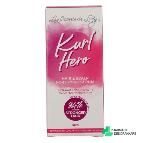 Les Secrets de Loly Kurl Hero Sérum - Vue 360°