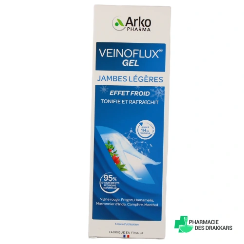 Veinoflux Jambes Légères Gel Effet Froid - Vue 360°