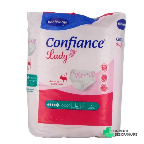 Confiance Lady Sous-Vêtements Absorbants - Vue 360°