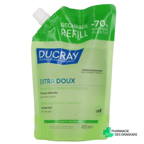Ducray Shampooing extra doux - Vue 360°