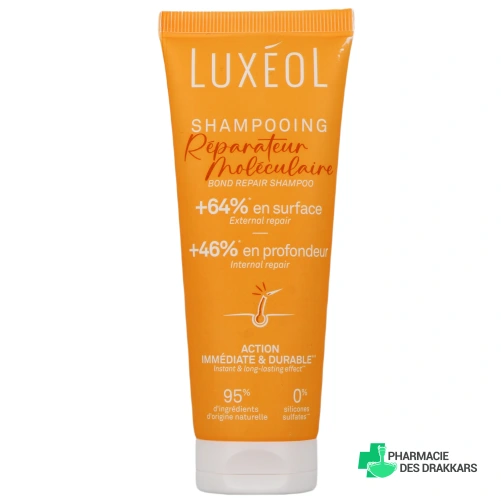 Luxéol Shampooing Réparateur Moléculaire - Vue 360°