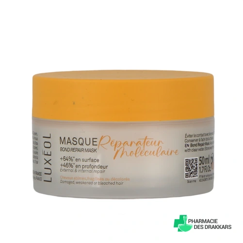 Luxéol Masque Réparateur Moléculaire - Vue 360°