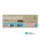 Claradol Paracétamol 500 mg - Vue 360°