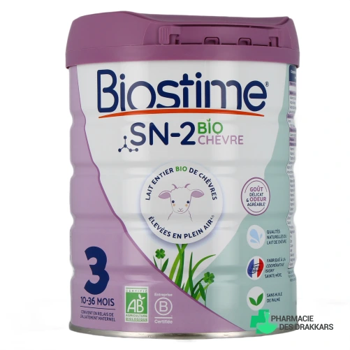 Biostime Lait de chèvre Bio 3eme âge - Vue 360°