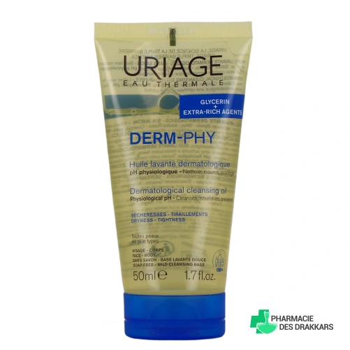 Uriage Derm-Phy Huile Lavante - Vue 360°