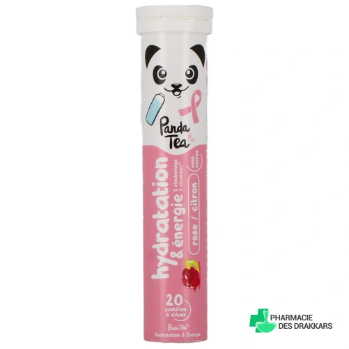 Panda Tea Pastilles Hydratation - Vue 360°