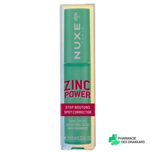 Nuxe Zinc Power Stop Boutons - Vue 360°
