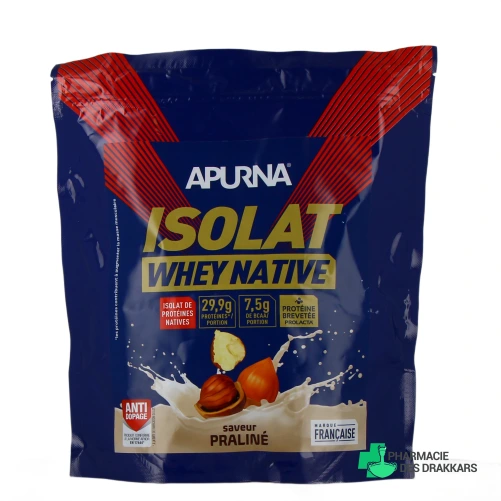 Apurna Isolat Whey Native - Vue 360°