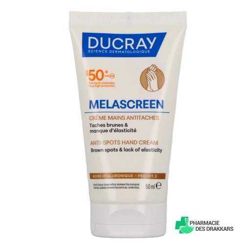 Ducray Melascreen Crème Mains Antitaches SPF50+ - Vue 360°