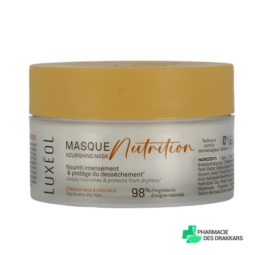 Luxéol Masque Nutrition - Vue 360°