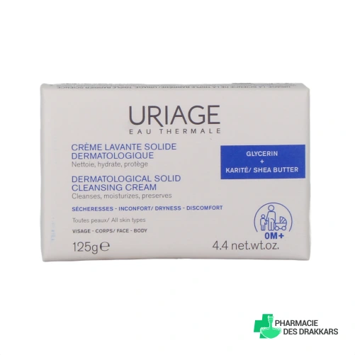 Uriage Crème Lavante Solide - Vue 360°