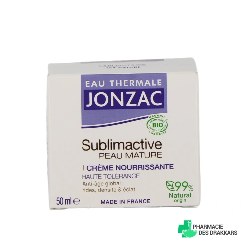 Jonzac Sublimactive Crème Nourrissante Peau Mature - Vue 360°