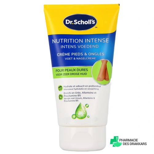 Scholl Crème Nutrition Intense Peaux Dures - Vue 360°