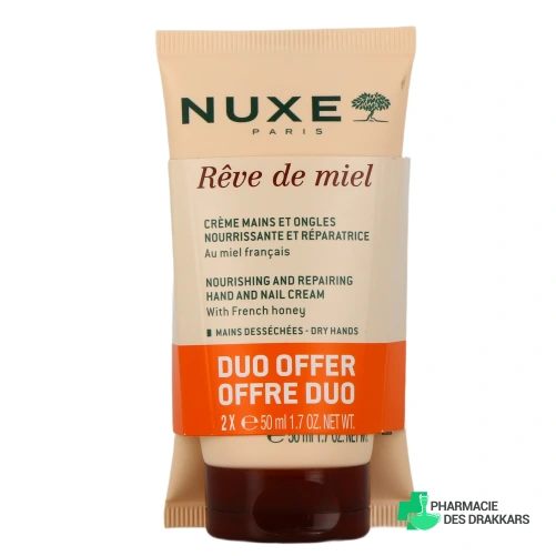 Nuxe Rêve de Miel Crème Mains et Ongles - Vue 360°