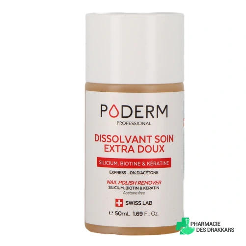 Poderm Dissolvant Extra Doux - Vue 360°