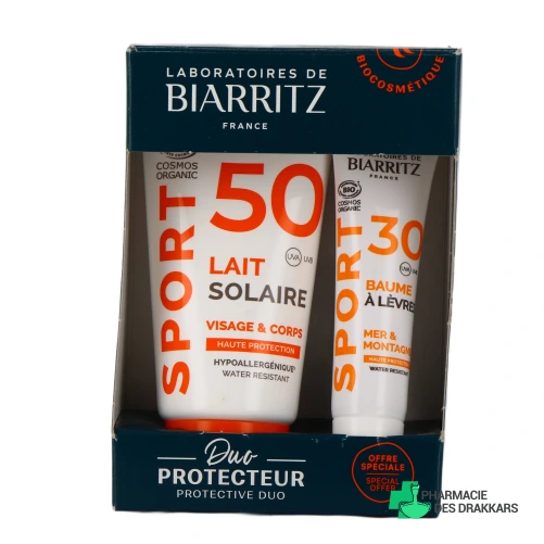 Laboratoires de Biarritz Lait Solaire Sport - Vue 360°