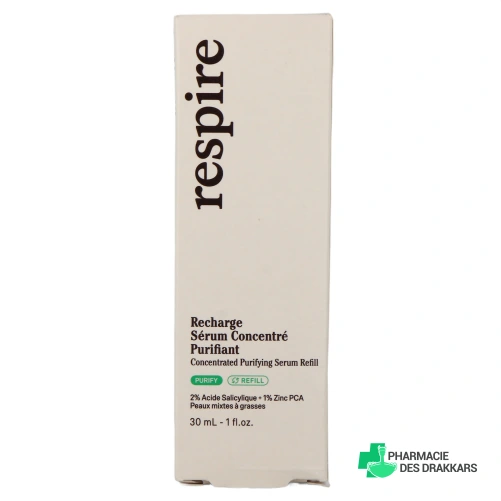 Respire Sérum Concentré Purifiant - Vue 360°