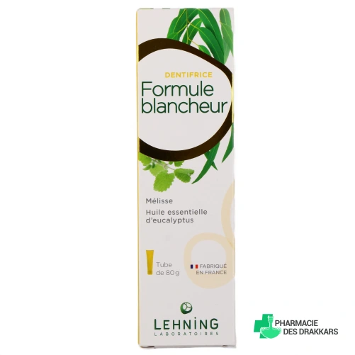Lehning Dentifrice Bio Formule Blancheur - Vue 360°