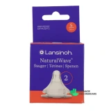 Lansinoh Natural Wave Tétines - Vue 360°