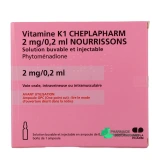 Vitamine K1 - Vue 360°
