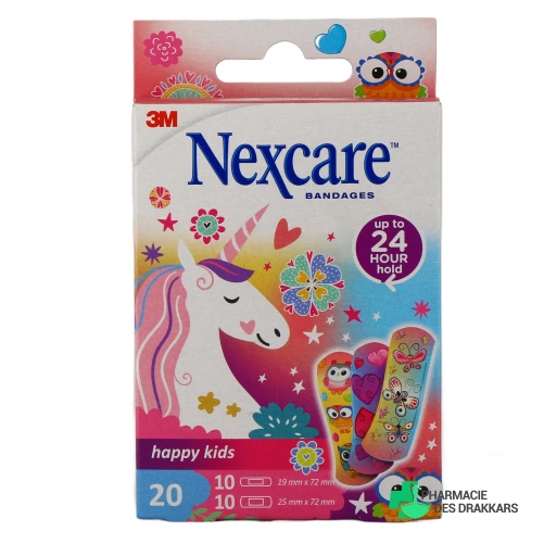 Nexcare Pansements Happy Kids - Vue 360°