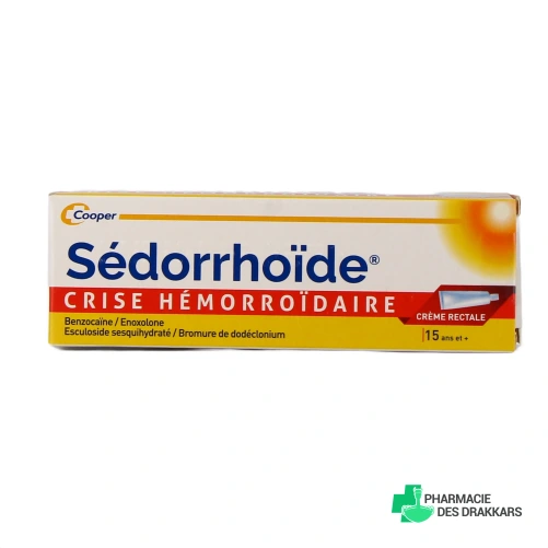 Sédorrhoïde Crise hémorroïdaire - Vue 360°