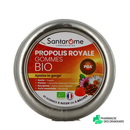Santarome Propolis Royale Gommes Bio - Vue 360°
