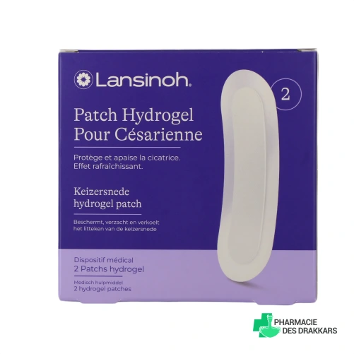 Lansinoh Patch Hydrogel pour Césarienne - Vue 360°