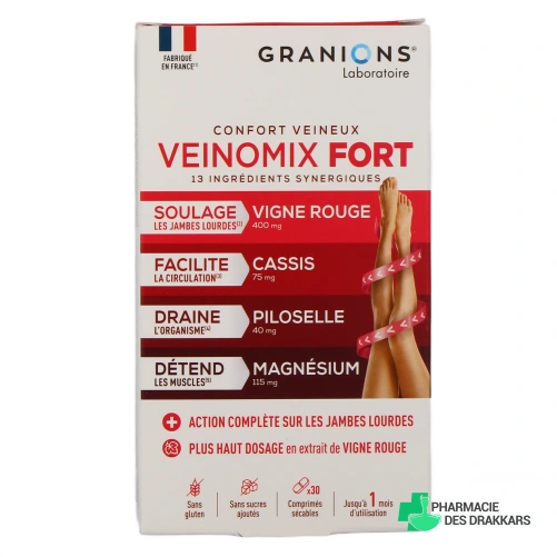 Granions Veinomix - Vue 360°
