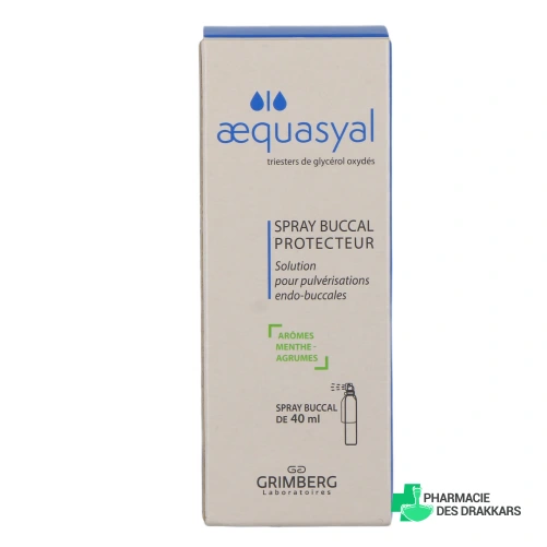 Aequasyal Spray Buccal Bouche Sèche - Vue 360°