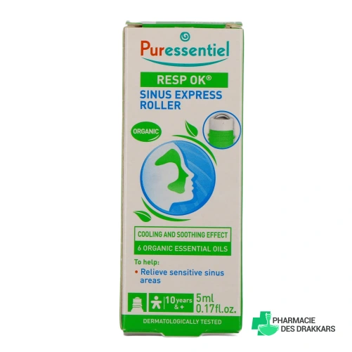 Puressentiel Resp OK Roller Sinus Express - Vue 360°
