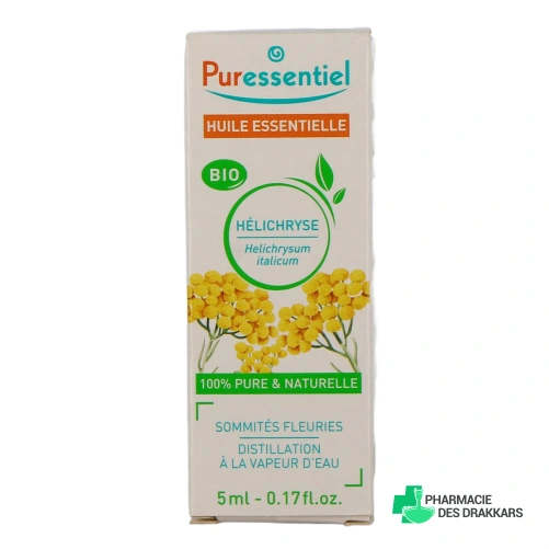 Puressentiel Helichryse Huile Essentielle Bio - Vue 360°