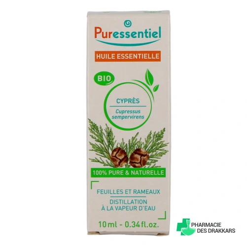 Puressentiel Huile Essentielle de Cyprès Bio - Vue 360°